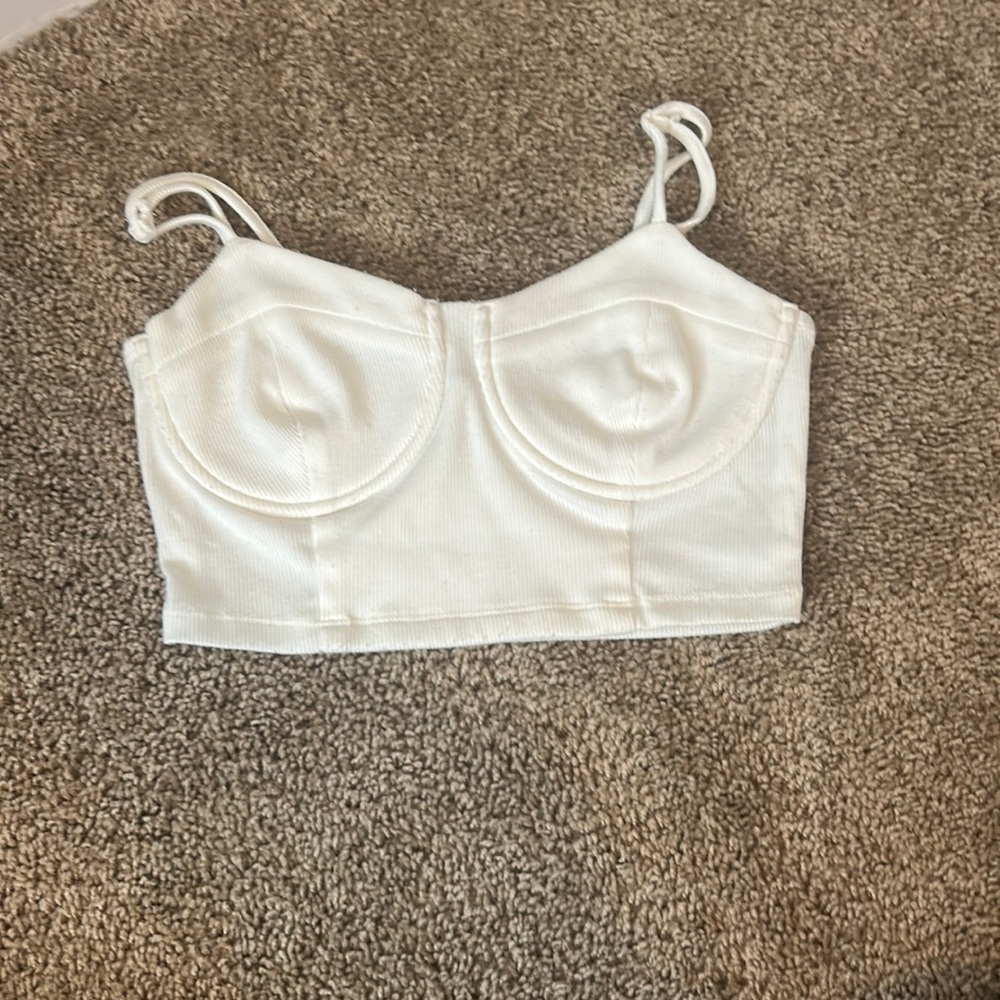 The Now white dinner/going out top